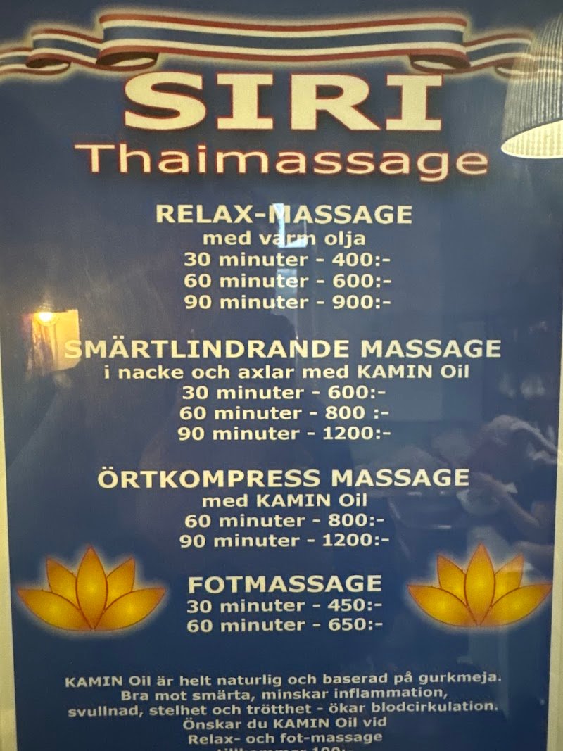 bästa thaimassagen i Lund